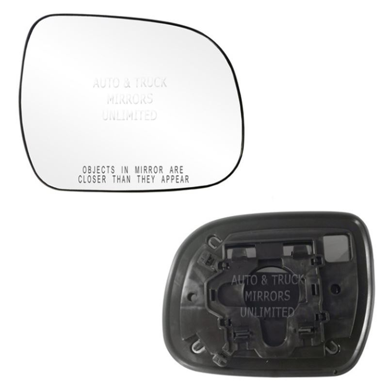 Fits 12 15 Toyota Tacoma Passenger Side Mirror Glass With Back Plate