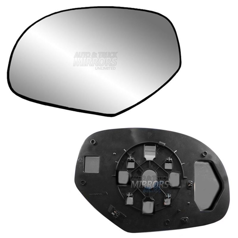 Fits 08 14 Chevrolet Suburban Driver Side Mirror Glass With Back Plate