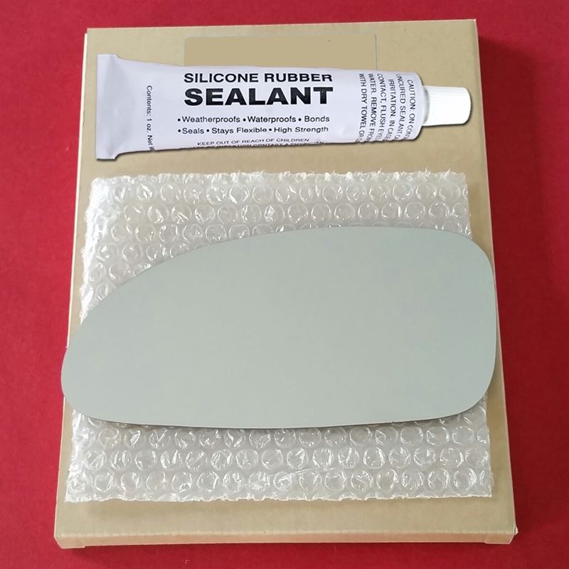 Mirror Glass Replacement + Silicone Adhesive for Buick LeSabre 0005